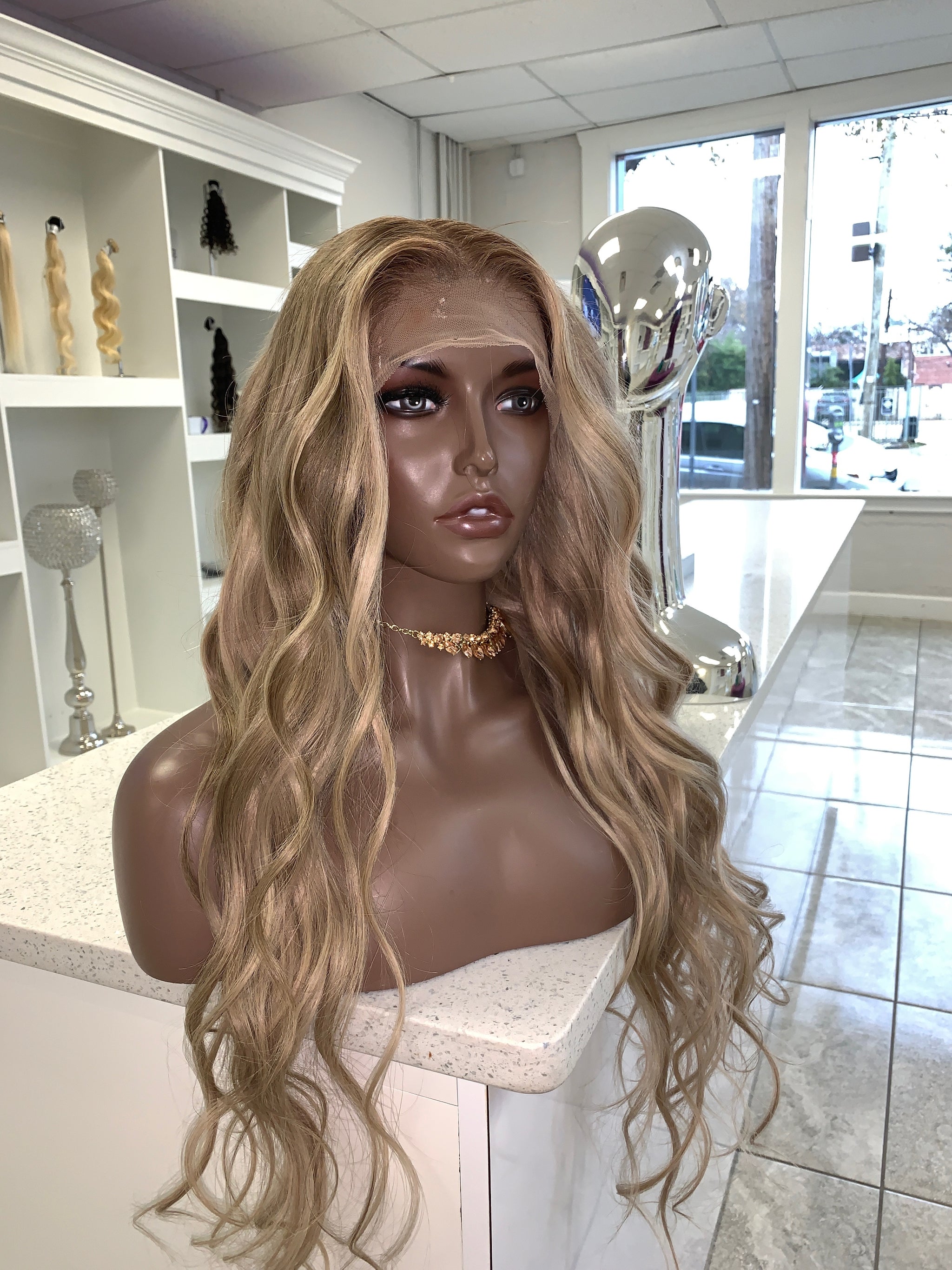 Custom Color Frontal Wig